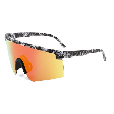 1 Stück Simple Series Sports Mixed Color Kunststoff Damen Sonnenbrille h5 