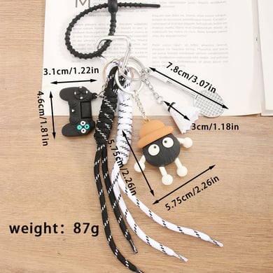 1 Piece Mini Badminton Women's Bag Charms h5 