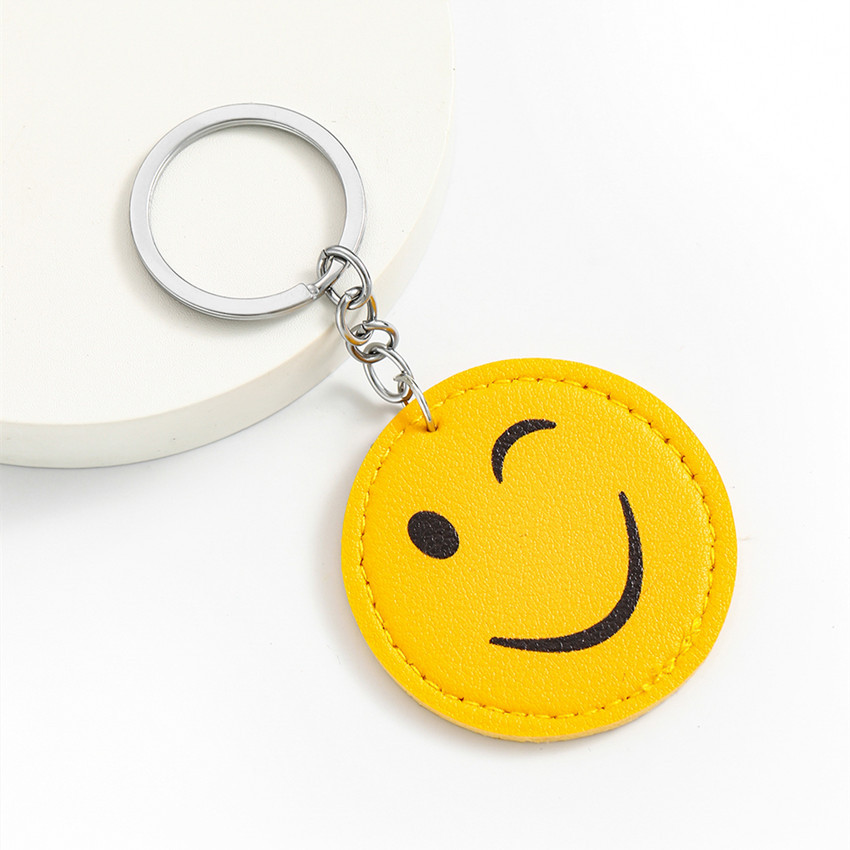 1 Piece Cute Smiling Face Women's Bag Charms 