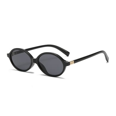 1 Piece Simple Series Retro Solid Color Plastic Women's Sunglasses h5 