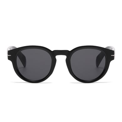 1 Piece Simple Series Retro Solid Color Plastic Women's Sunglasses h5 Picture2