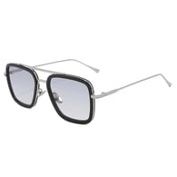 Silver frame black circle light double gray C7 Picture5