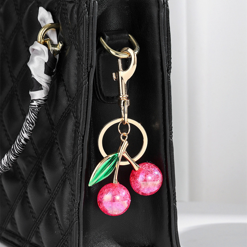 1 Piece Sweet Cherry Women's Bag Charms 