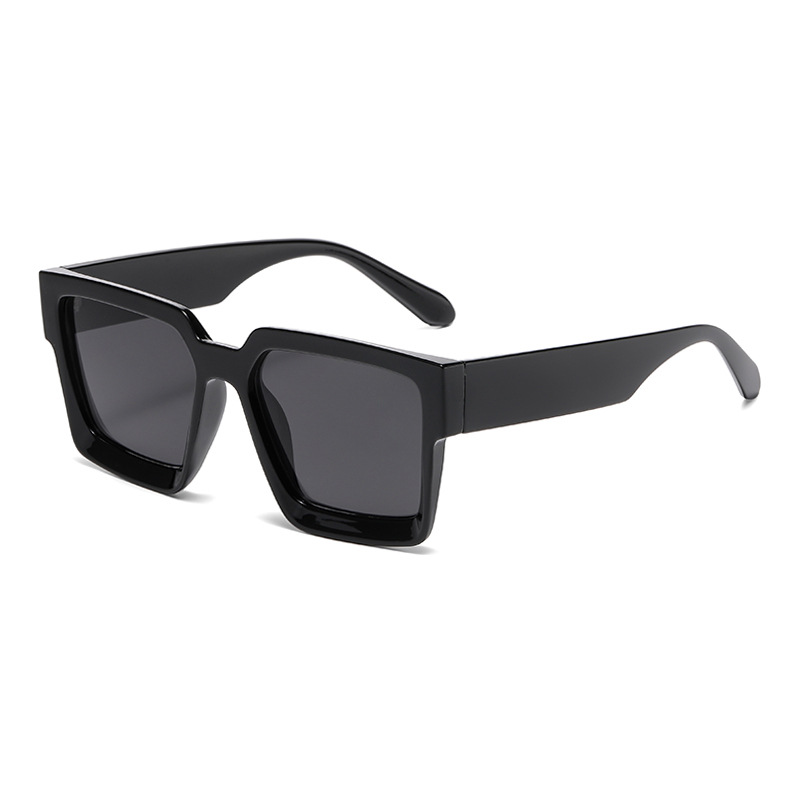 1 Stück Simple Series Casual Leopard Print Kunststoff Damen Sonnenbrille 