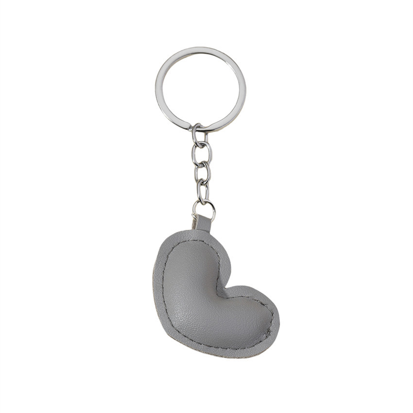 1 Piece Cute Leather Heart Women's Bag Charms 