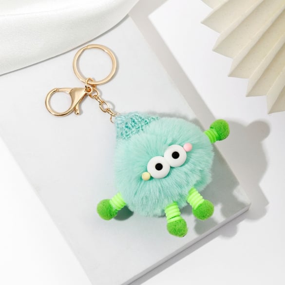 1 Stück süße Plüschpuppen-Taschenanhänger