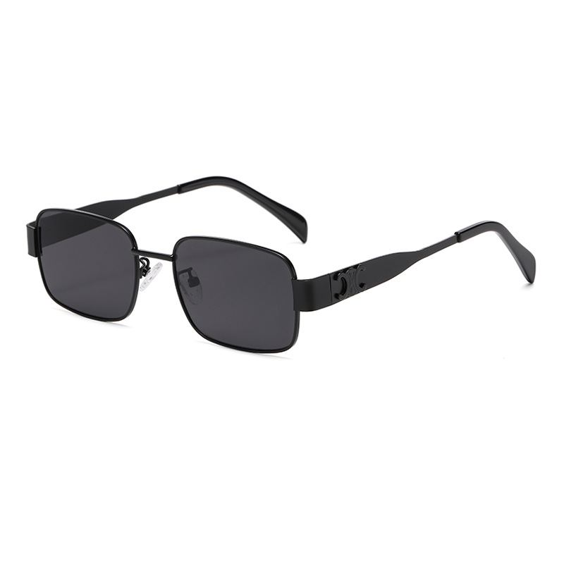 1 Piece Simple Series Daily Solid Color Alloy Women's Sunglasses 