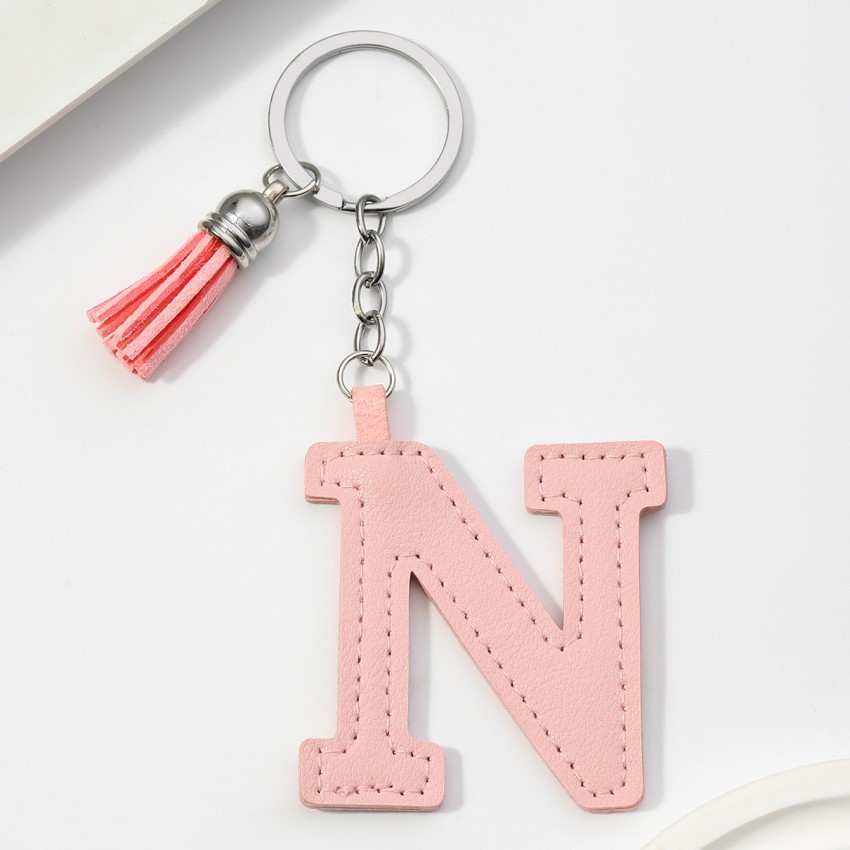 1 Stück Simple Series Casual Letter PU Unisex Taschenanhänger 