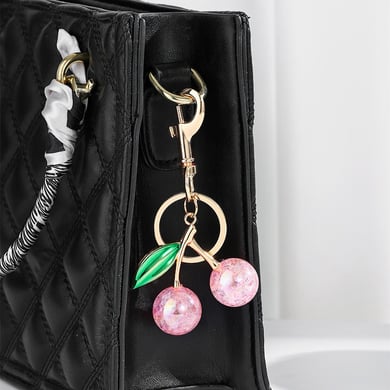 1 Piece Sweet Cherry Women's Bag Charms h5 
