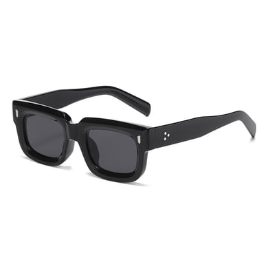 1 Piece Simple Series Casual Solid Color Plastic Women's Sunglasses h5 
