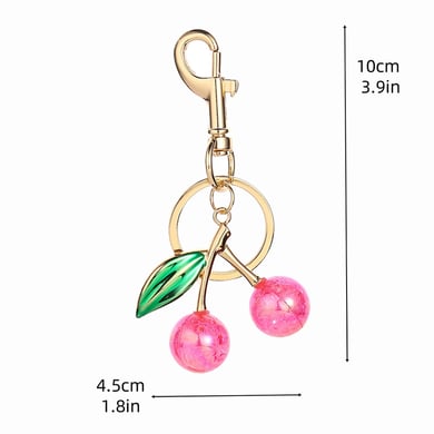 1 Piece Sweet Cherry Women's Bag Charms h5 Picture2