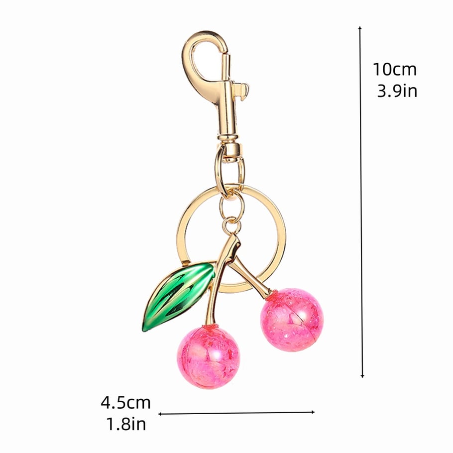 1 Piece Sweet Cherry Women's Bag Charms Picture2
