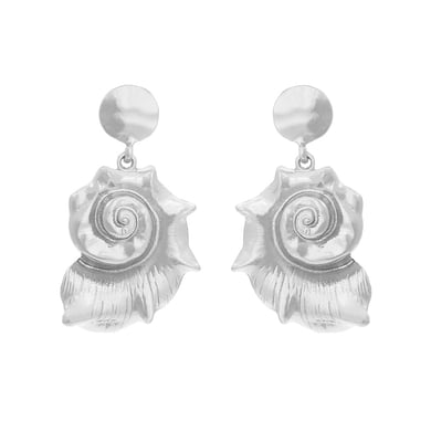 1 Pair Vintage Alloy Conch Dangle Earrings h5 