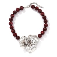 Red beads 