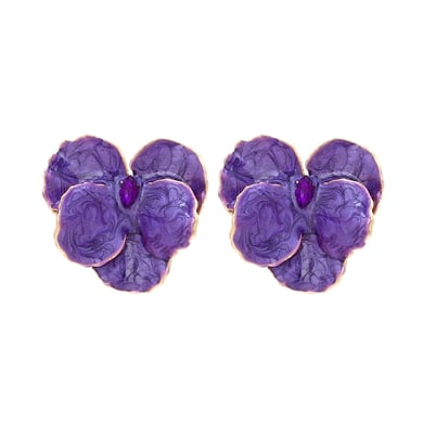 1 Pair Retro Flower Alloy Women's Stud Earrings h5 