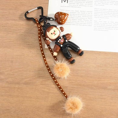 1 Stück Simple Series Süße Figur Polymer Clay Damen Taschenanhänger h5 Bild2