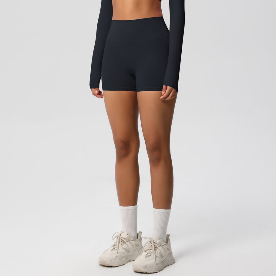 1 Piece High Elastic Comfortable and Breathable Yoga Shorts Women's  Outdoor Clothing Picture2