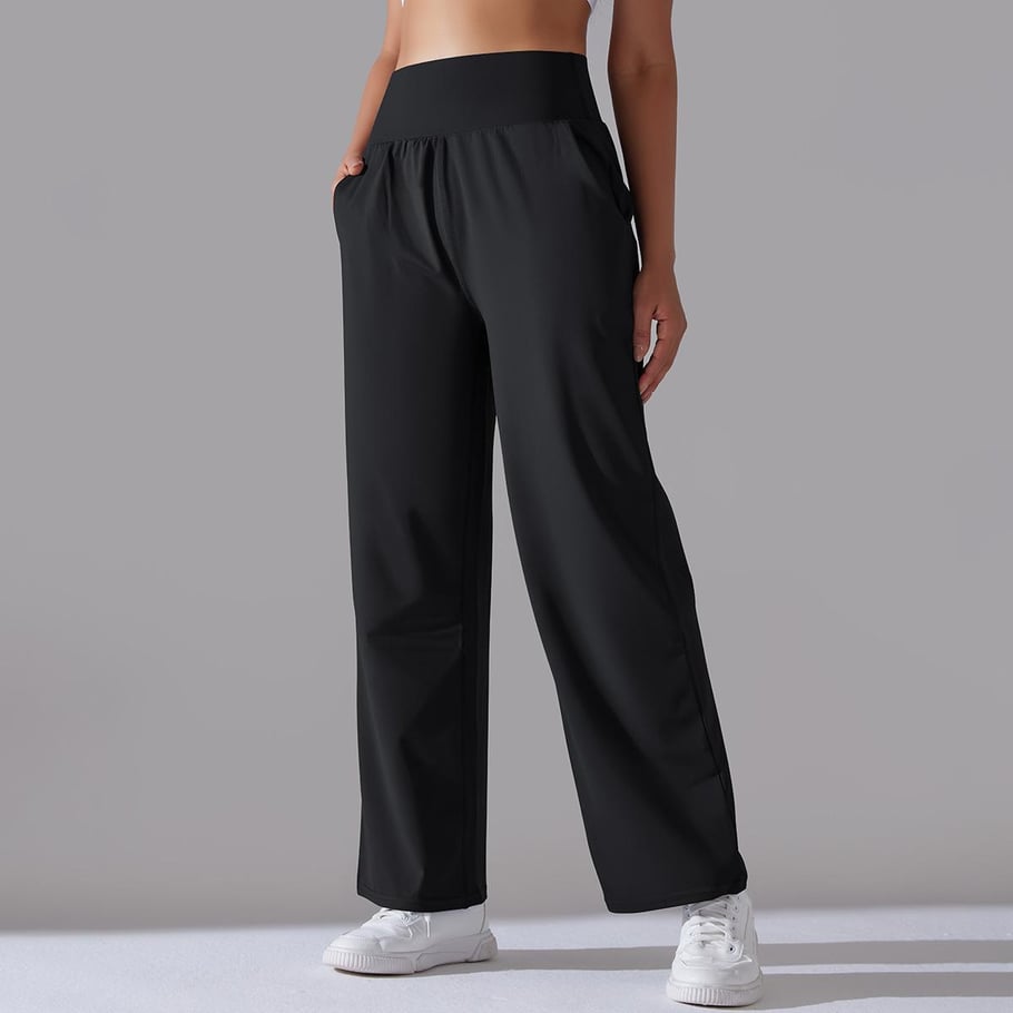 1 Piece High Waisted Comfortable and Super Elastic  Women's Sports  Casual Pants Picture2