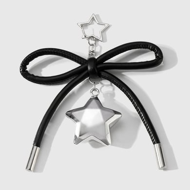 1 Piece Simple Leather Bow Knot Women's Bag Charms h5 