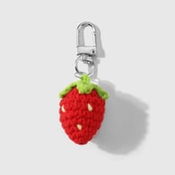 1 red strawberry keychain Picture2