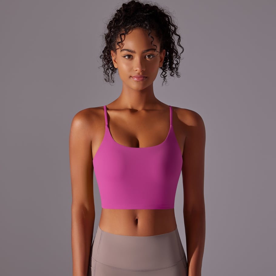 1 Piece Sweet  High Elasticity Sports Bra Women's Sport Clothing Picture2