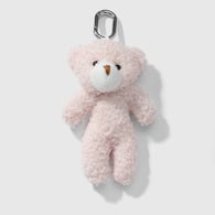 1 light pink bear keychain Picture2