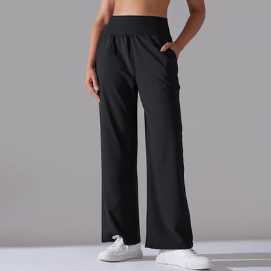 1 Piece High Waisted Comfortable and Super Elastic  Women's Sports  Casual Pants h5 