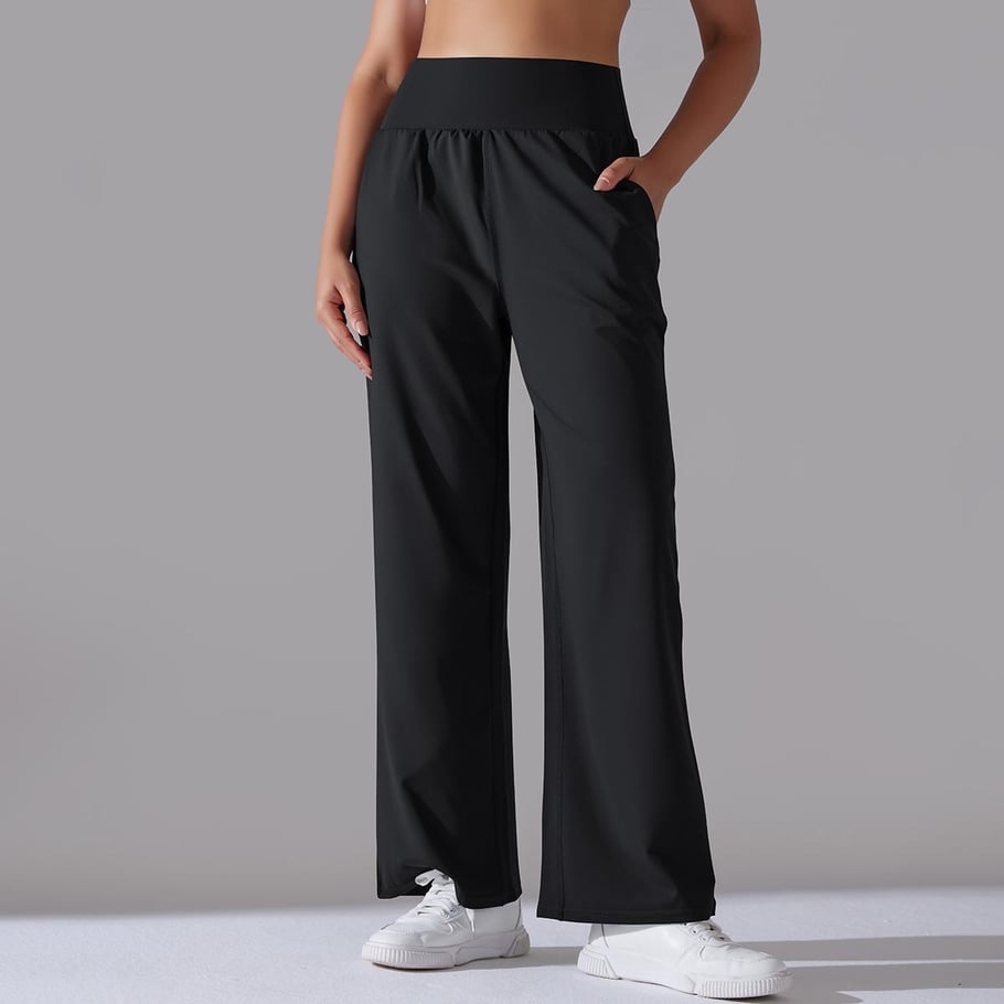 1 Piece High Waisted Comfortable and Super Elastic  Women's Sports  Casual Pants 