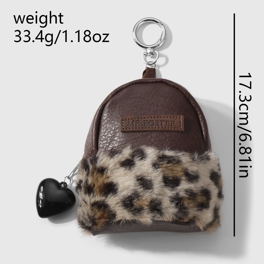 1 Stück Simple Series Retro Tier Legierung Damen Taschenanhänger Bild2