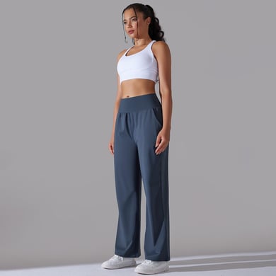 1 Piece High Waisted Comfortable and Super Elastic  Women's Sports  Casual Pants h5 Picture2