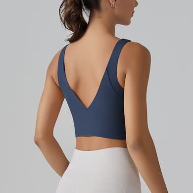 1 piece High Elasticity One-Piece Fixed Cup Yoga Sports Underwear Women's Sport Clothing h5 