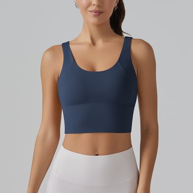 1 piece High Elasticity One-Piece Fixed Cup Yoga Sports Underwear Women's Sport Clothing h5 Picture2