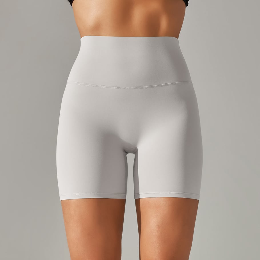 1 Piece Solid Color High Stretch Sports Yoga Cycling ShortsWomen's Sport  Clothing 
