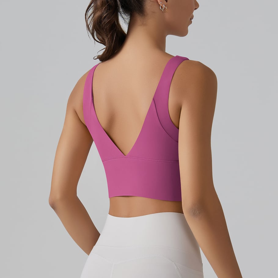 1 piece High Elasticity One-Piece Fixed Cup Yoga Sports Underwear Women's Sport Clothing 