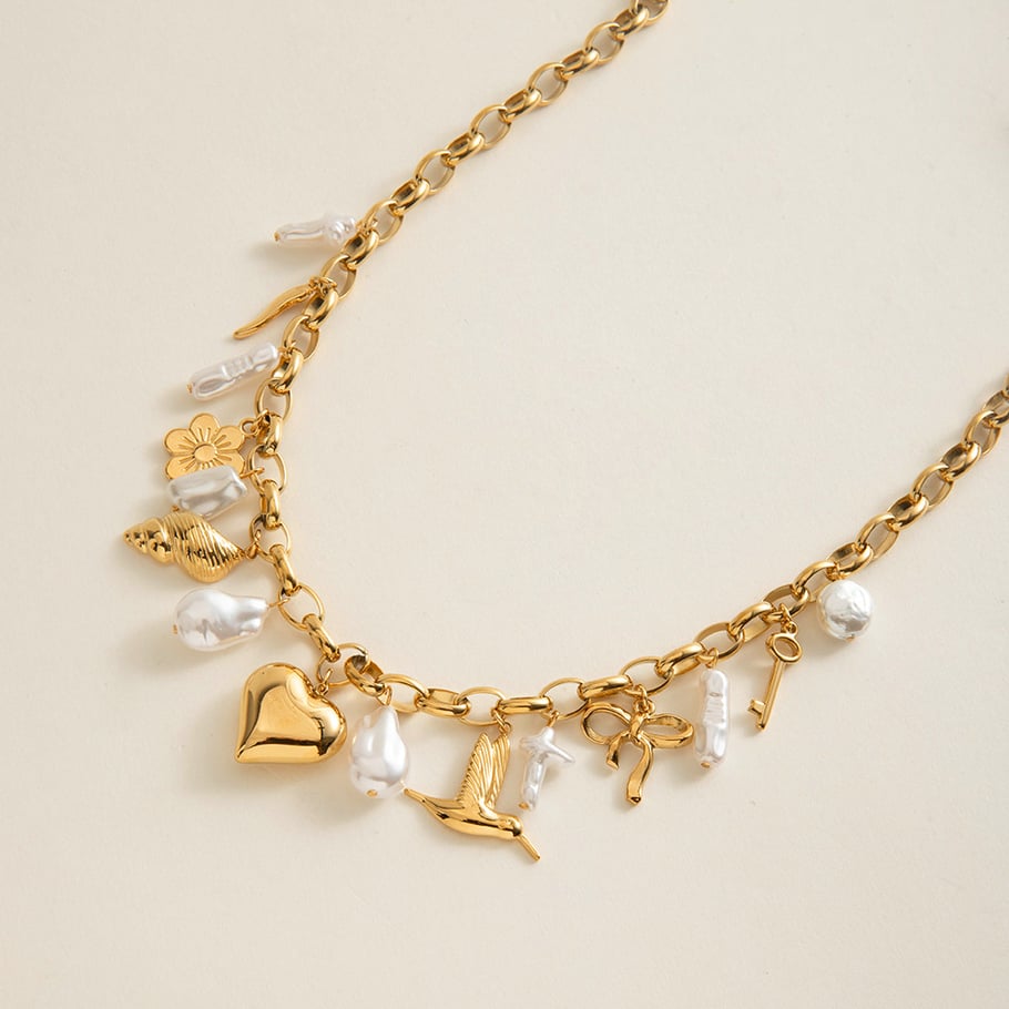 1 Piece Chain Stainless Steel Gold Color  Women's DIY Chain Necklaces Picture2