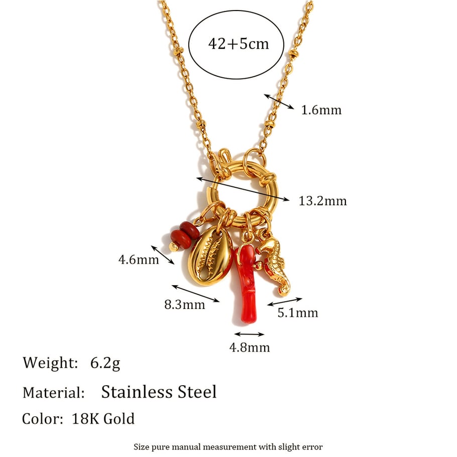 Retro Oceanic Women's Pendant Necklaces Picture2