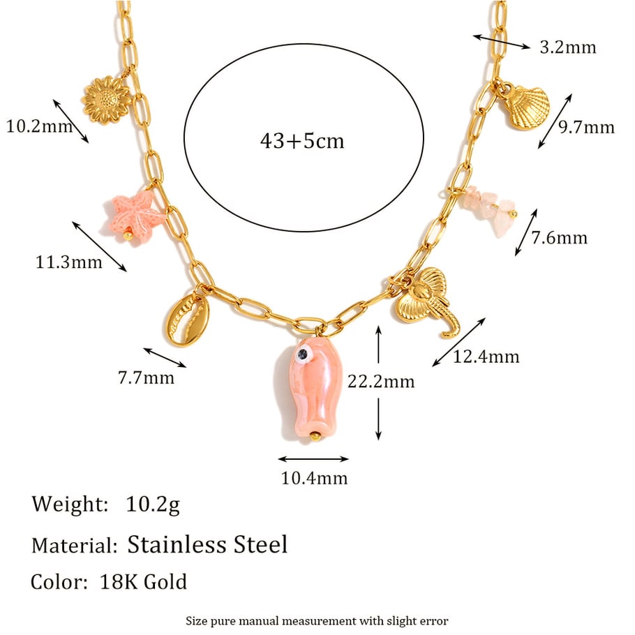 Sweet Oceanic Shell Women's Pendant Necklaces Picture2