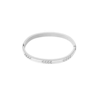 1 Stück Klassische Serie Elegante Pflanze Edelstahl Gold Farbe Damen Armreifen h5 Bild2