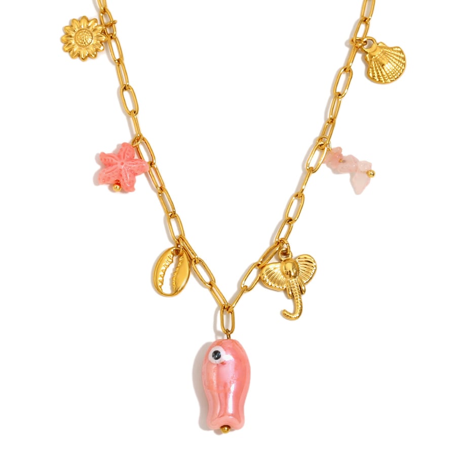 Sweet Oceanic Shell Women's Pendant Necklaces 
