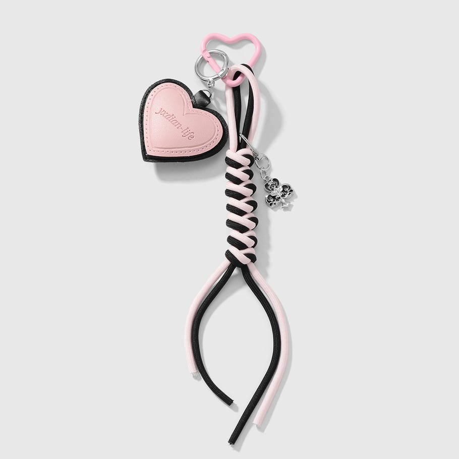Heart & Cherry Women's Bag Charms 