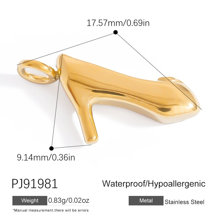 Oceanic Series Gold Color DIY Pendants 