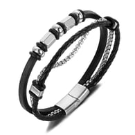 PH1624-Leather bracelet 