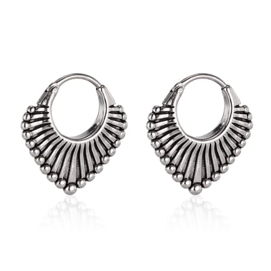 1 Piece Modern Series Fashionable Geometric Stainless Steel Men's Earrings h5 Picture2