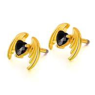 GE1067J-Steel Earrings Gold 