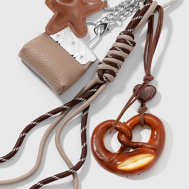1 Piece Leather Star Chocolate Bag Charm h5 Picture8