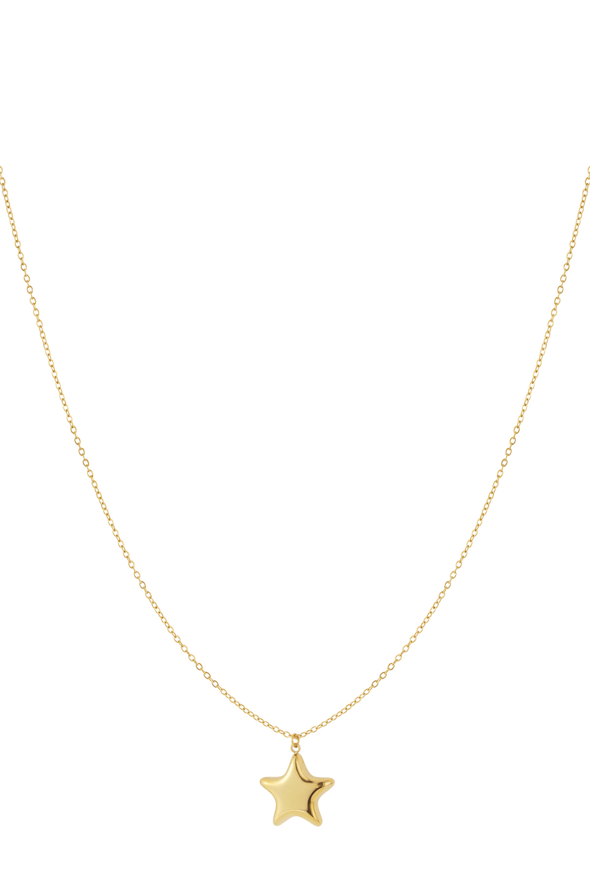 Pregnancy necklace with cute star pendant