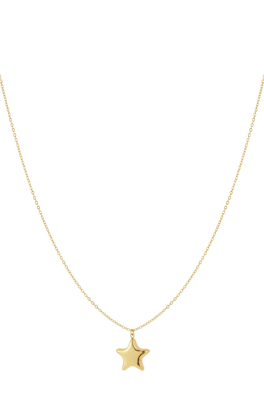 Collier pour femme enceinte avec un joli pendentif étoile 