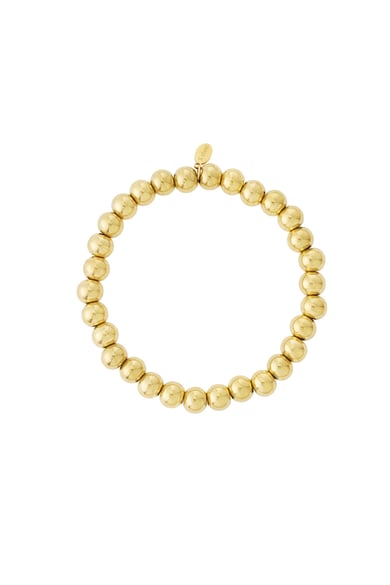 Bracelets en perles solides - 7 mm h5 