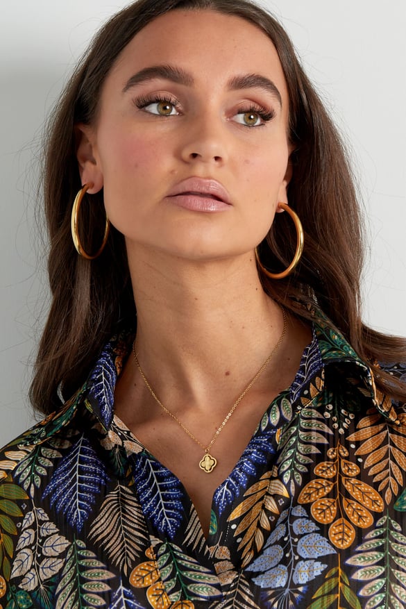 double clover necklace 2