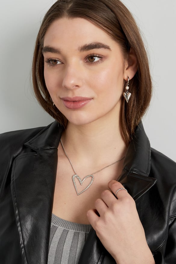 collana cuore ladro - colore oro 2